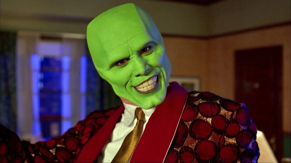 1994 - Jim Carrey předvedl v komedii Maska geniální výkon.