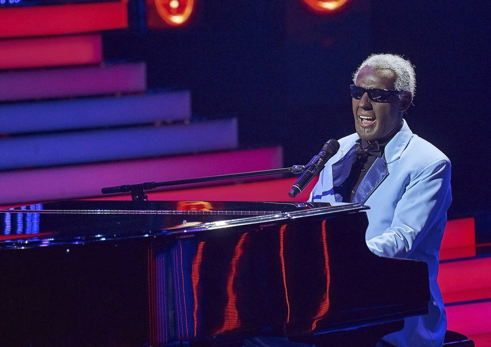 Roman Vojtek jako Ray Charles