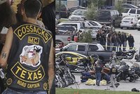 Symboly SS, stovka zbraní, 9 mrtvých a desítky zraněných: Motorkářské gangy se postřílely v baru Twin Peaks