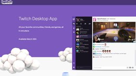 Twitch spustil samostatnou aplikaci pro počítač, nabídne zajímavé funkce
