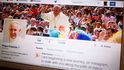 Twitterový účet papeže Františka