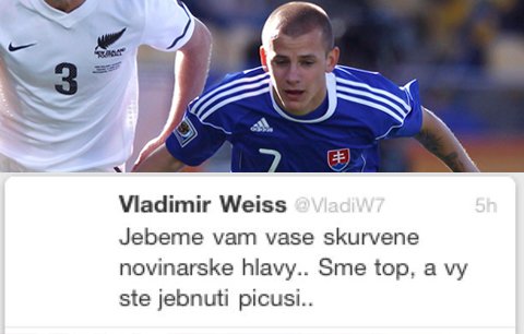 Vladimír Weiss si nad ránem vylil srdíčko na Twitteru...