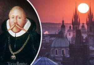 Tycho Brahe prožil v Praze zimu života. 