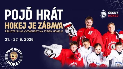 Týden hokeje proběhne ve 153 klubech po celé České republice Týden hokeje proběhne ve 153 klubech po celé České republice