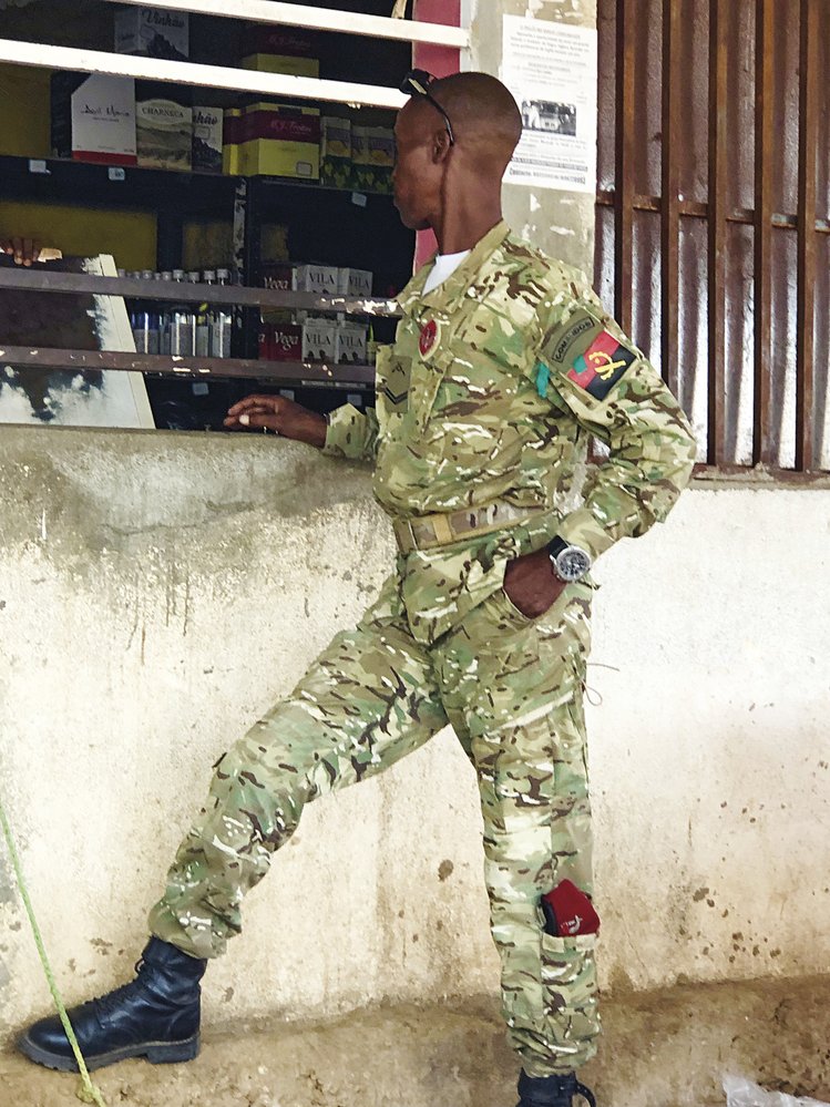 Voják angolské armády