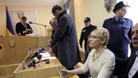 Julija Tymošenková u soudu: Dostala 7 let