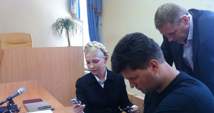Julija u ukrajinského soudu