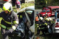 Vážná nehoda na Orlickoústecku: Jeden mrtvý a 8 zraněných! Mezi nimi i děti