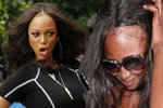 Tyra Banks možná skončí jako Naomi Campbell a bude muset nosit příčesky