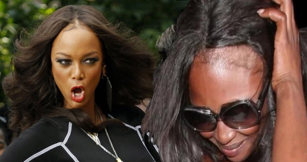 Tyra Banks možná skončí jako Naomi Campbell a bude muset nosit příčesky