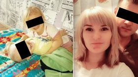 Děti byly doma samy 11 dní! Jedly tapetu a omítku: Máma Vladislava (23) se u soudu smála a tleskala.