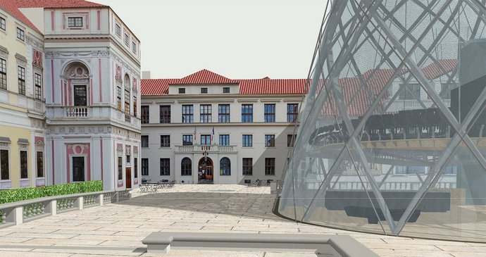 Pompézní rekonstrukce Tyršova domu navržená Pleskotem stojí. Sokolové se soudí s památkáři