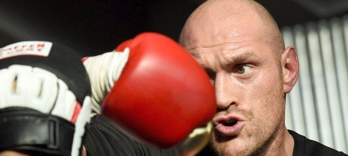 Hvězda světového boxu Tyson Fury