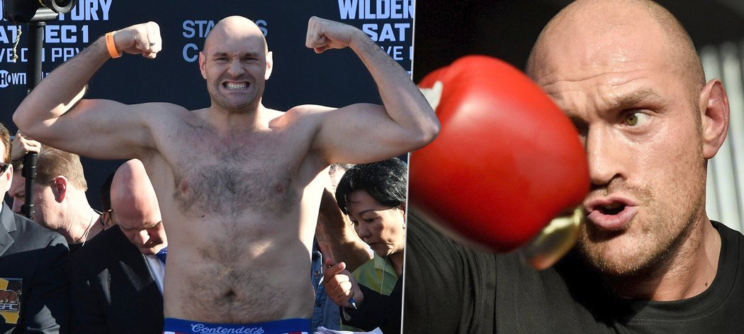 Tyson Fury, přezdívaný cikánský král, se valí na Prahu