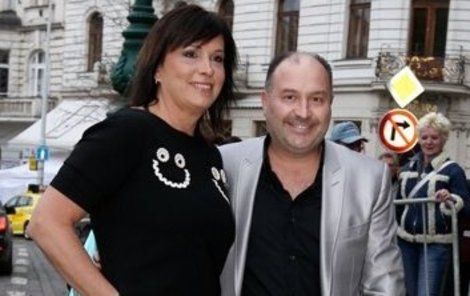 Michal David s manželkou Marcelou