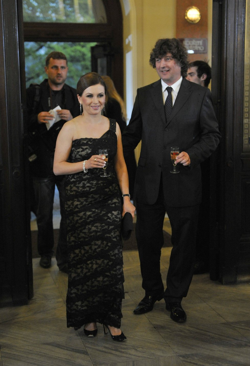 Herečka Dana Morávková s manželem Petrem Maláskem