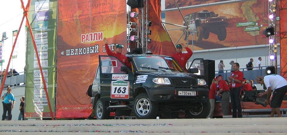 UAZ Patriot na Rally Silk Way