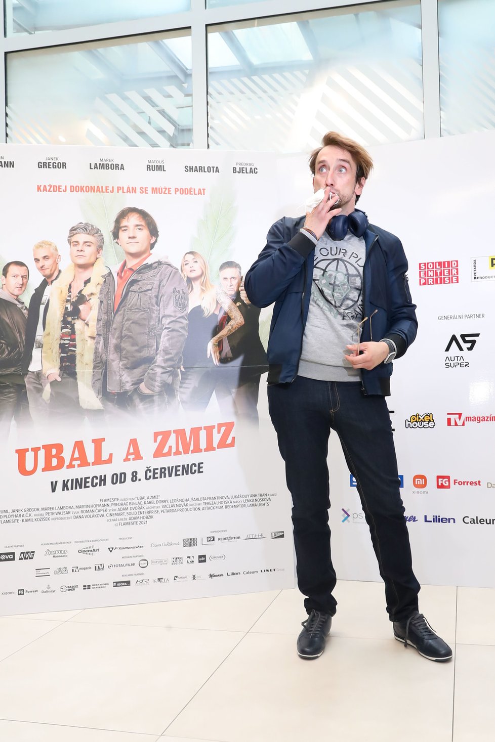 Premiéra filmu Ubal a zmiz: Jakub Žáček