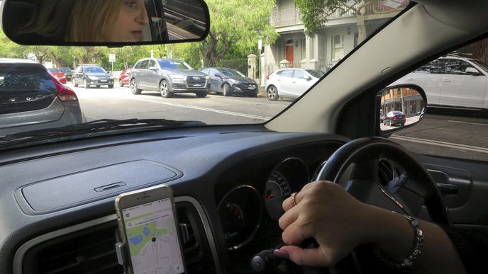 Uber, ilustrační foto Uber, ilustrační foto