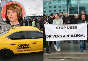 Taxikáři dali primátorce Adrianě Krnáčové ultimátum.