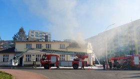 Požár ubytovny v Táboře způsobil škodu pět milionů korun.