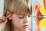 Vatové tampony na tyčce mohou poškozovat ucho.