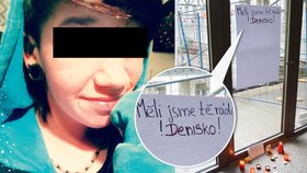 Spolužáci se na Facebooku a u školy loučili s Denisou, kterou zavraždil její šílený učitel