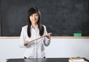 Čínská učitelka (ilustrační)
