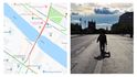 Berlínský umělec Simon Weckert zmátl Google mapy