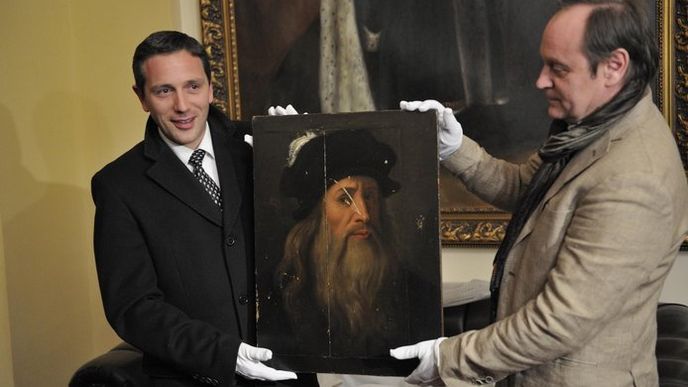 Údajný Da Vinciho autoportrét