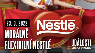 Firmě Nestlé se z Ruska moc nechce. Morální kodex se někde vytratil