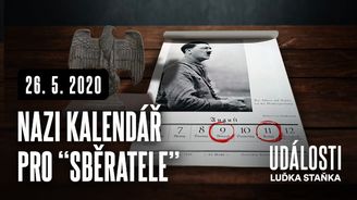 Kalendář s Hitlerem a jeho partou potěší každého správného "sběratele"