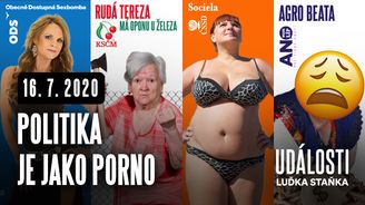 Politika, nebo porno? Vyjde to na stejno! Hlavně si to umět pořádně rozdat 