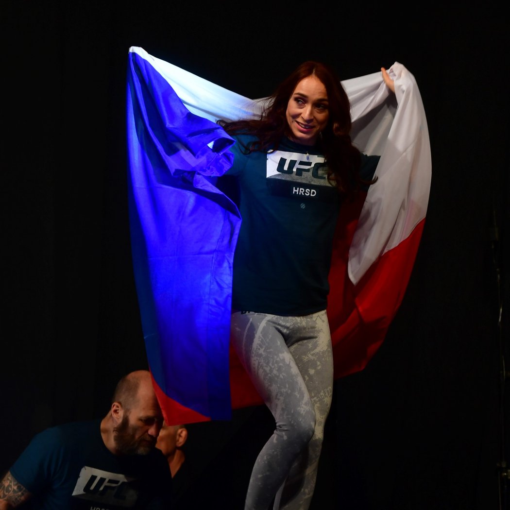 Česká zápasnice Lucie Pudilová