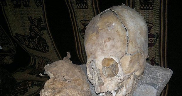 Lebka, kterou našli v Peru, měřila skoro 50 cm