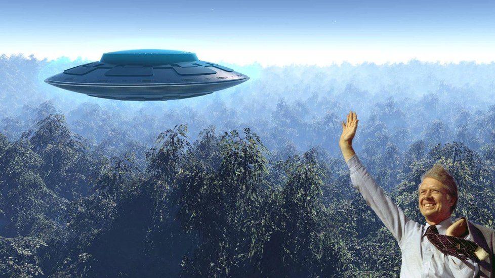 Americký prezident Jimmy Carter se s UFO zážitkem svěřil v rámci předvolební kampaně