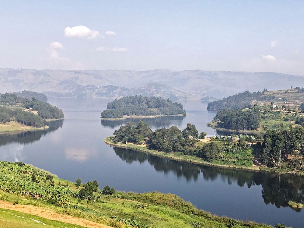 Jezero Bunyonyi a krajina „ugandského Švýcarska“