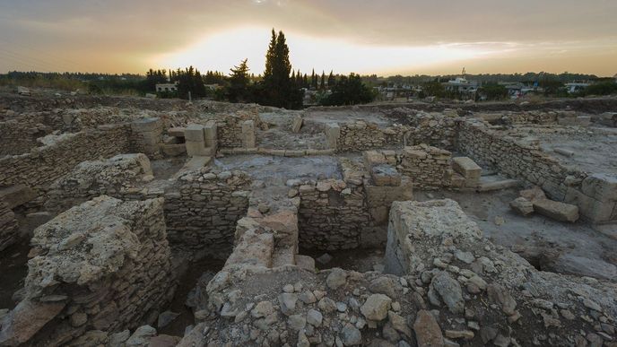 Městský stát Ugarit nalezený v Sýrii