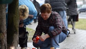 Pieta za oběti střelby v Uherském Brodě