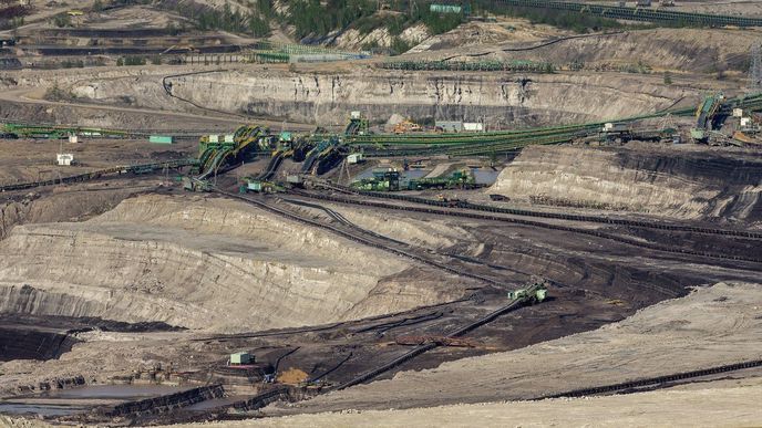 Uhelný důl v Polsku