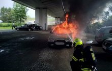 Děsivý odchod ze života: Muž se upálil v autě?!