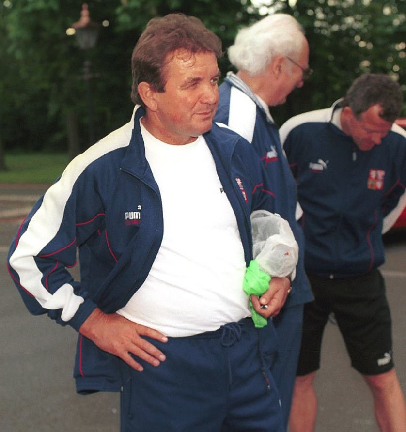 Dušan Uhrin starší na Euro 1996