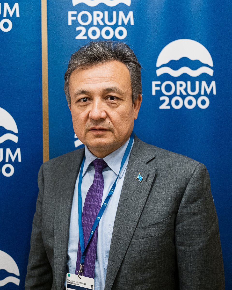 Dolkun Isa, šéf Světového ujgurského kongresu.