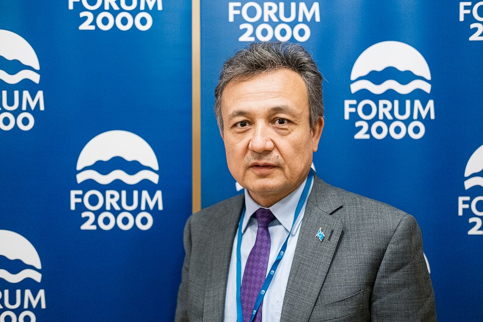 Dolkun Isa, šéf Světového ujgurského kongresu.