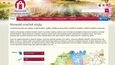 Ukázka webových stránek produktu „Moravské vinařské stezky“