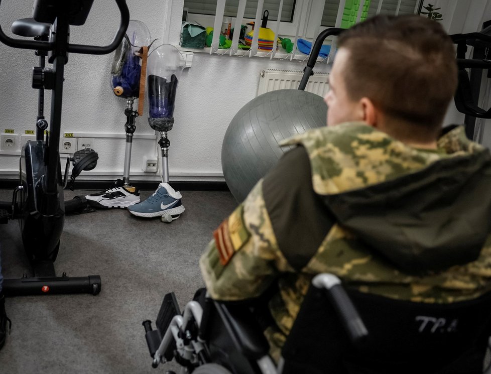 Klinika &#34;Bez limitů&#34; dává válečným invalidům protézy.