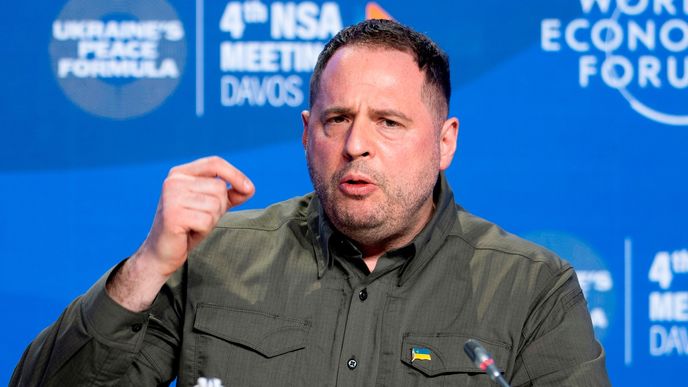 Bývalý šéf kanceláře ukrajinského prezidenta Andrij Jermak. Bývalý šéf kanceláře ukrajinského prezidenta Andrij Jermak.