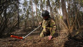 Vojenské cvičení ukrajinské armády u Charkova (29.2.2024)