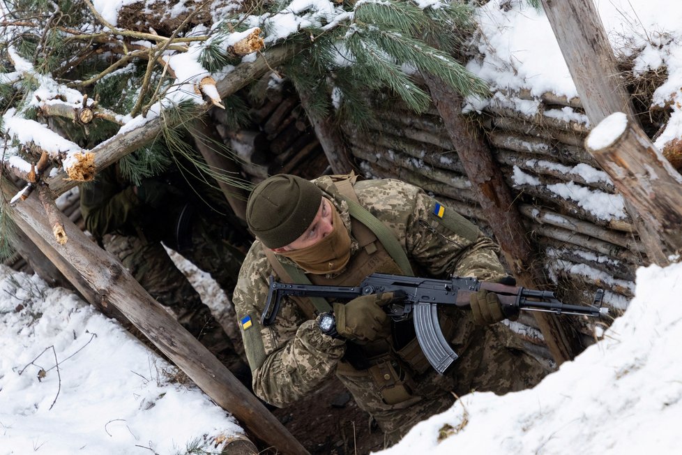 Výcvik ukrajinských vojáků v Polsku (7.12.2023)