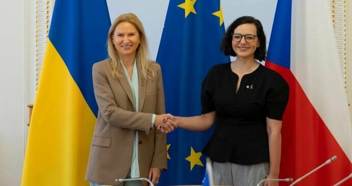 Místopředsedkyně Sněmovny Barbora Urbanová (STAN) v Kyjevě (12.9.2026)